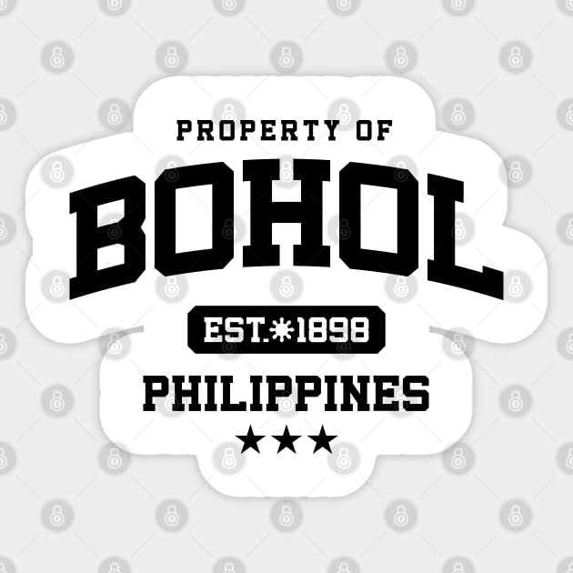 Bohol - Property of the Philippines Shirt Sticker by pinoytee